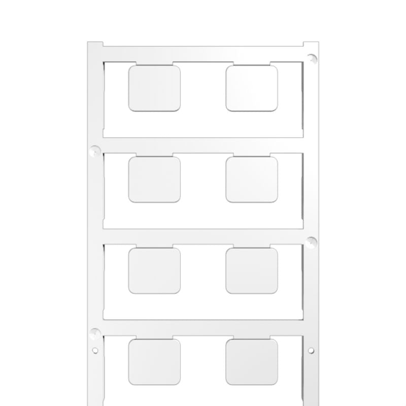 1876570000 - White ClipCard 15x17mm for CC-H Holder, ROHS Compliant  (Pack of 80)