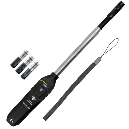 PCE-HWA 20BT - Bluetooth Wind Speed & Temp Thermometer with 390mm Rod