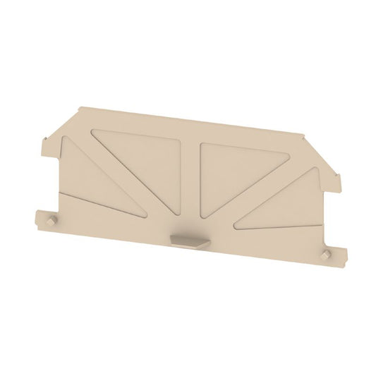 1238880000 - Dark Beige End Plate, 82.2mm High, V-0 Rated  (Pack of 20)