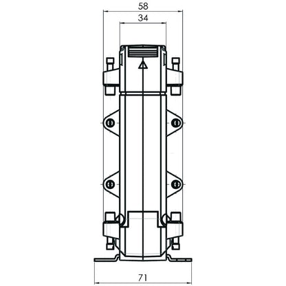 2656280000 - 18A Split-Core Residual Current Transformer, 50mm Conductor Size