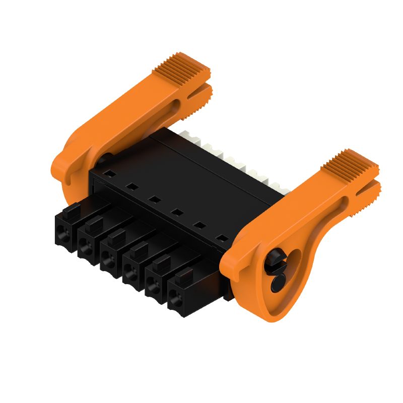 2442810000 - 3.81mm 6-Pole Female PCB Connector with PUSH IN Design  (Pack of 50)