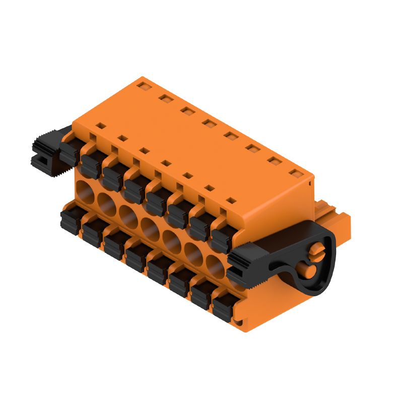 1065270000 - 8-Pole PCB Connector, 180° Angle, PUSH IN Mechanism  (Pack of 24)