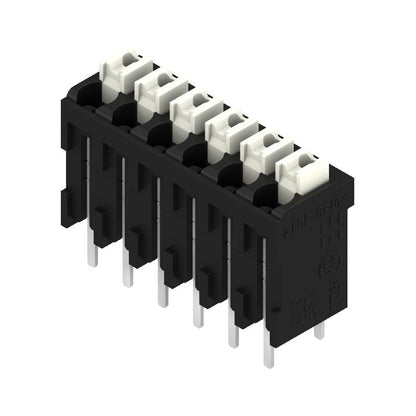 1825830000 - 3.81mm Black Terminal Block with 6 Poles, 3.5mm Pin  (Pack of 23)