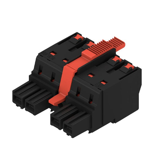 2493210000 - 10.16mm Female PCB Connector with PUSH IN Mechanism  (Pack of 24)