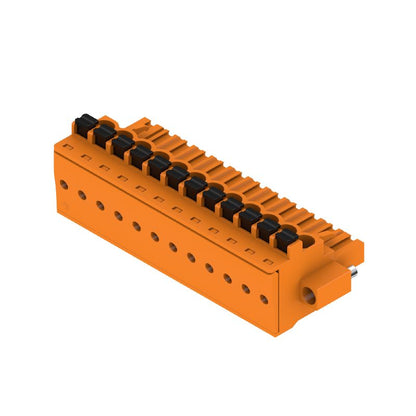 1002190000 - 12-Pole 5.08mm PCB Connector with 90° Push-In Design  (Pack of 24)