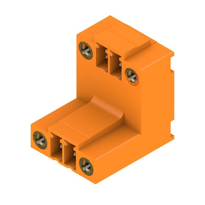 1032580000 - 3.81mm 4-Pole PCB Connector with 90° Elbow, Tinned Finish  (Pack of 50)