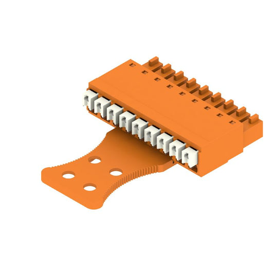 1235830000 - 9-Pole 3.81mm Female PCB Connector, Push In Design  (Pack of 50)
