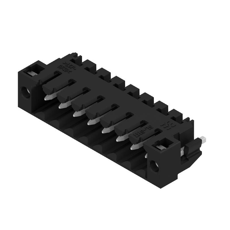 1804760000 - 3.50mm Black Solder Flange Connector, 8-Pole, 1.5mm Pins  (Pack of 48)