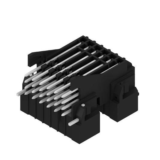 1357940000 - 24-Pole 90° PCB Header Connector with Solder Flange  (Pack of 20)