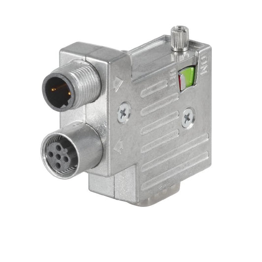 1555270000 - Durable M12 CAN Connector with 9-Pole Interface and IP30 Rating