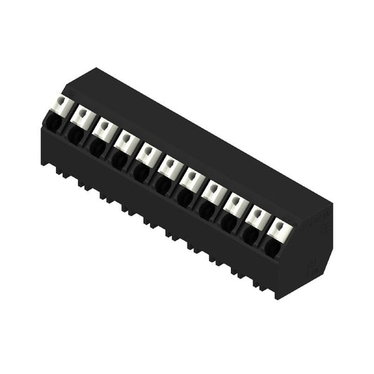 1884670000 - 5mm Pitch Black PCB Terminal, 11 Poles, 135° Angle  (Pack of 10)
