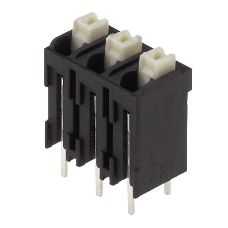 1243040000 - 4-Pole 5.08mm PCB Terminal, 180° Angle, Black  (Pack of 28)