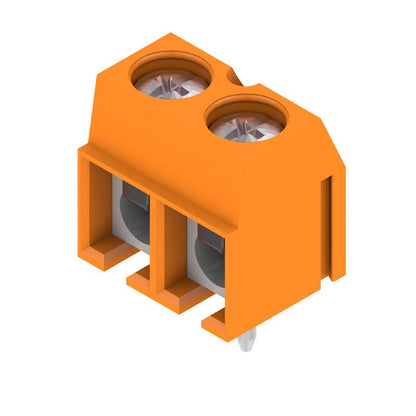 1760490000 - Orange PCB Terminals, 5.08mm Pitch, 2 Poles at 90°  (Pack of 500)
