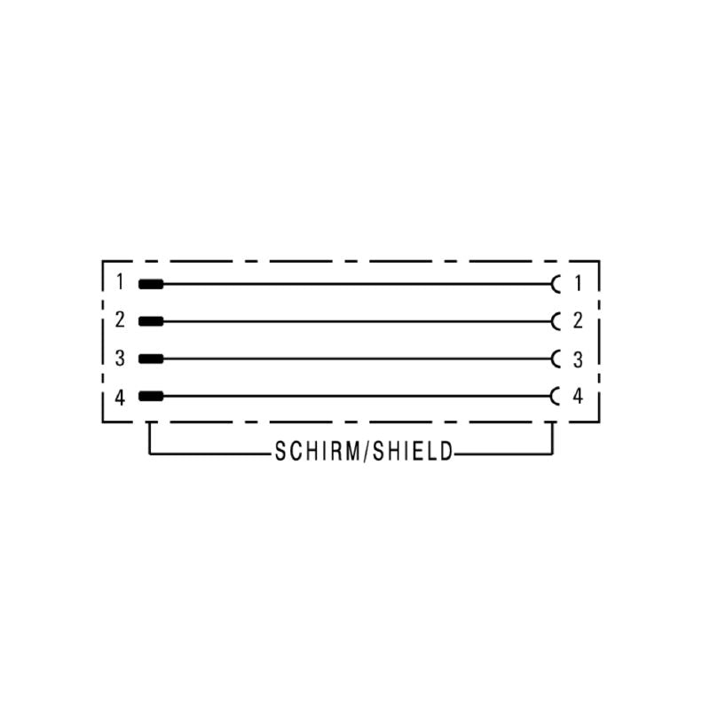 2830780000 - Robust T-Coded Connector, IP65/68, -25 to +85°C Operating Range