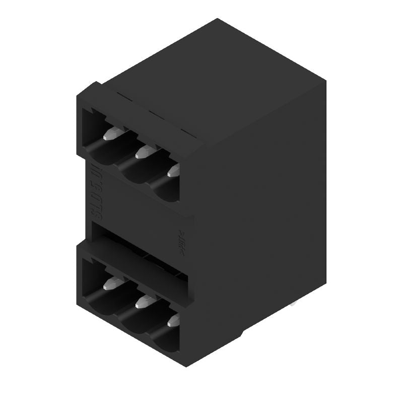 1933520000 - Right Angle 6-Pole PCB Connector, 5.00mm Pitch, Tin Coated  (Pack of 50)