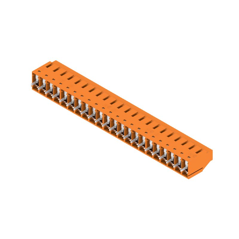 1002030000 - 5.08mm PCB Terminal, 22 Poles, Orange Finish, RoHS Certified  (Pack of 12)