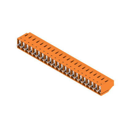 1002030000 - 5.08mm PCB Terminal, 22 Poles, Orange Finish, RoHS Certified  (Pack of 12)