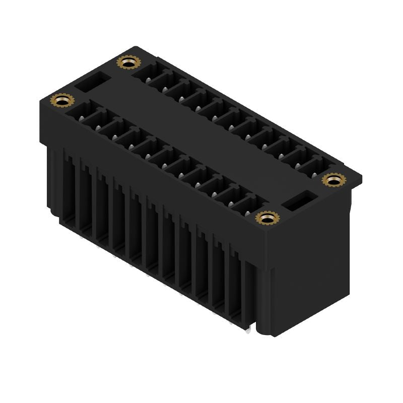 1031590000 - 3.81mm 22-Pin 180° PCB Header Connector, Tinned Black Finish  (Pack of 50)