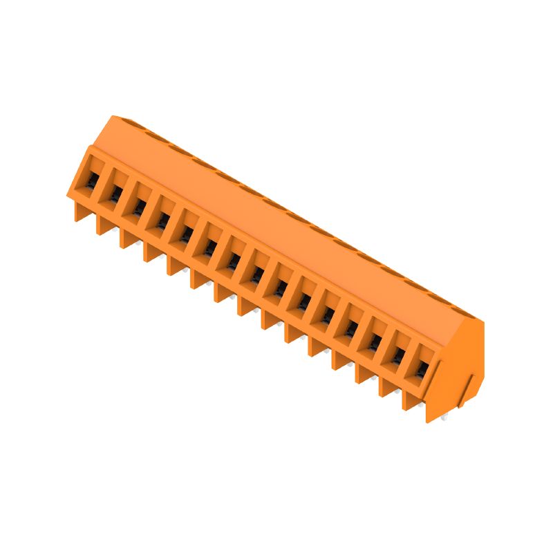 1233930000 - 5mm 15-Pole Orange Circuit Board Terminal, 3.5mm Pins  (Pack of 50)