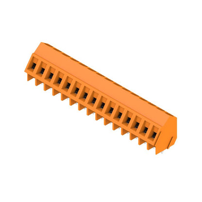 1233930000 - 5mm 15-Pole Orange Circuit Board Terminal, 3.5mm Pins  (Pack of 50)