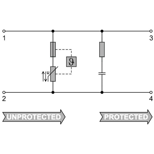1064130000 - Surge Protector for Control Systems, 500V, RoHS Certified  (Pack of 5)