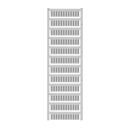 1609870000 - 12x5mm Terminal Marker for Weidmueller & Allen-Bradley Systems  (Pack of 144)