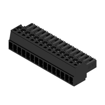 1615760000 - 15-Pole PCB Plug Connector with 180° Clamping Yoke  (Pack of 30)