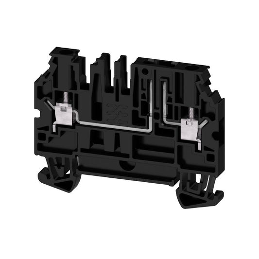 2892800000 - 4mm² Black Test-Disconnect Terminal, 28A 500V Connection  (Pack of 50)