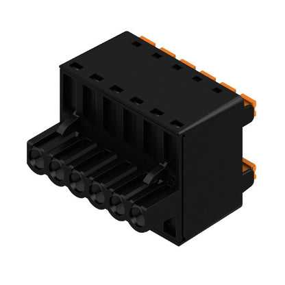 1000900000 - 5.08mm 6-Pole Female Plug PCB Connector with Push-In Connection  (Pack of 40)