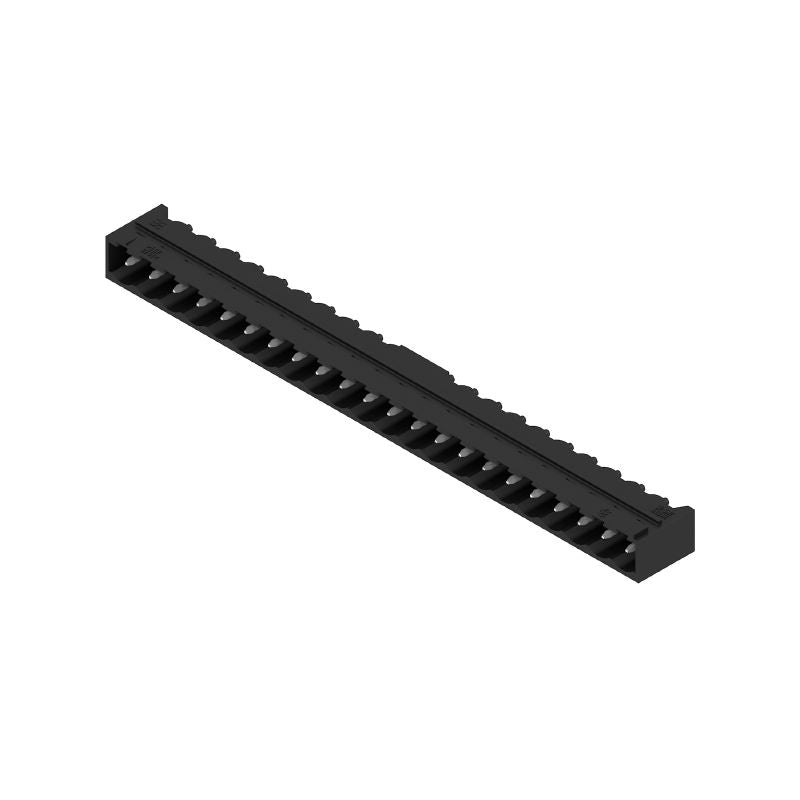 1780380000 - 22-Pole Male Header Connector, 3.2mm Solder Pins, Black  (Pack of 20)