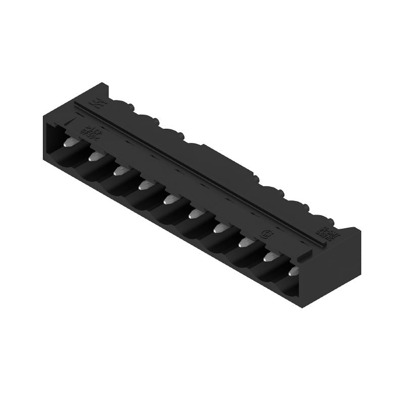 1780260000 - 10-Pole 5.08mm PCB Connector with 90° Angle, Tinned Pins  (Pack of 50)