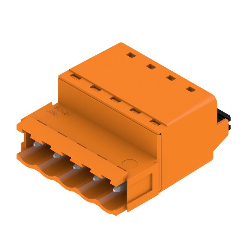 2009520000 - 5-Pole 5.08mm Push-In PCB Connector, 180° Angle  (Pack of 66)