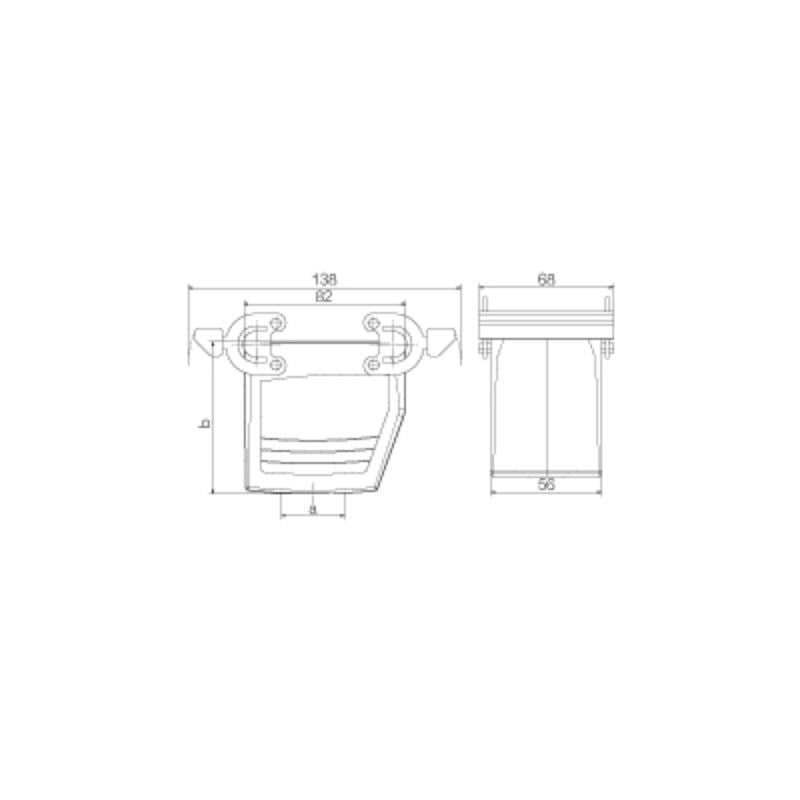 1788070000 - IP65 Electrical Enclosure with M32 Cable Entry, 76.5mm x 68mm