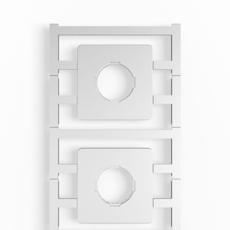 1323600000 - 44mm Gray Switch Marker for ABB Cam Switches  (Pack of 20)