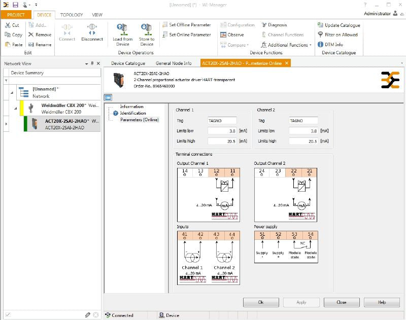2456170000 - Dual-Channel HART Protocol Isolator for Ex Zone 0 Applications