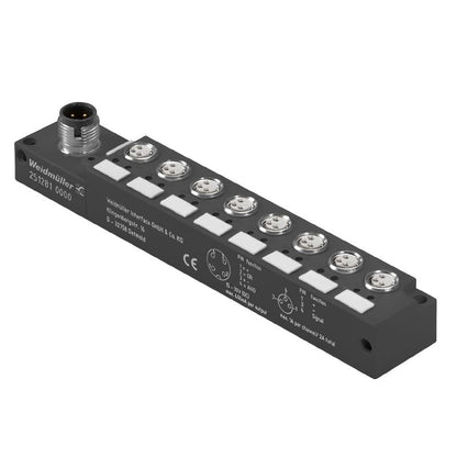 2512810000 - M12 Connector with LED Indicators, 30V Max, RoHS Compliant