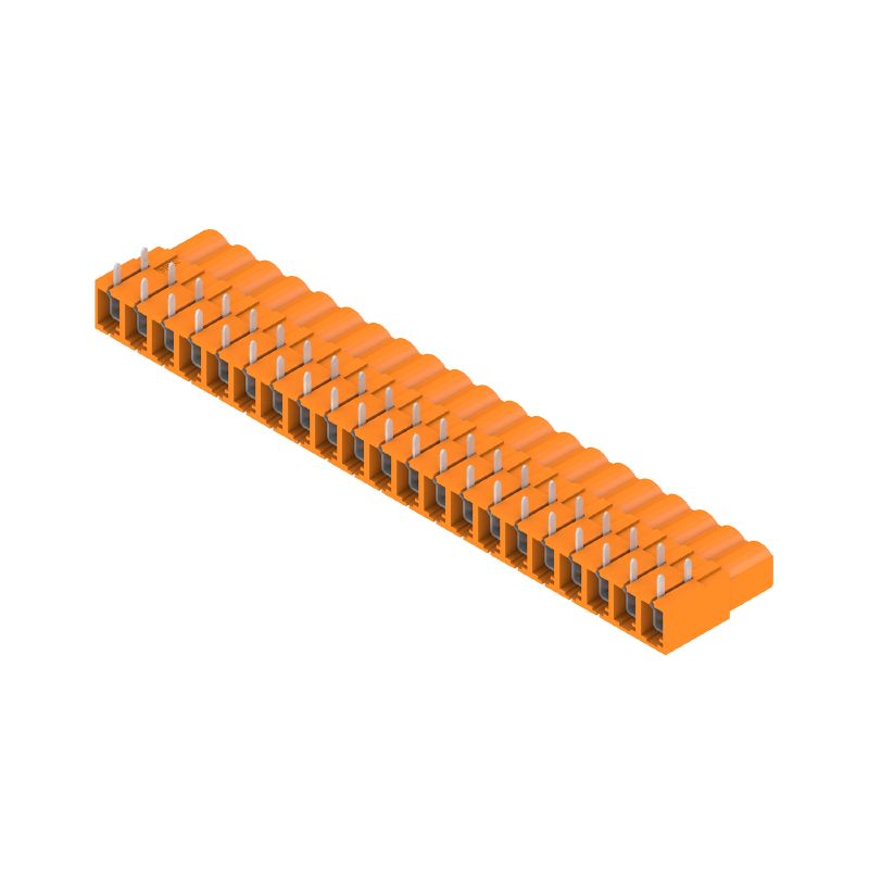 1648500000 - 21-Pole 5.08mm PCB Connector with 90° Angle Solder Pins  (Pack of 12)