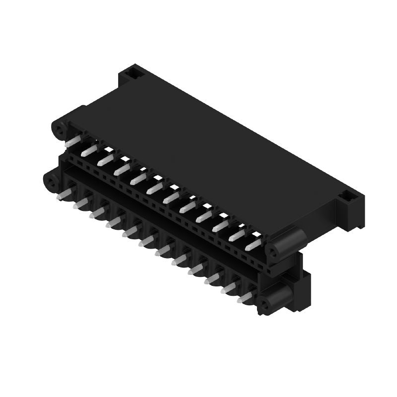 1828870000 - 5.08mm PCB Connector, 24 Poles, 180° Orientation, Black Finish  (Pack of 16)