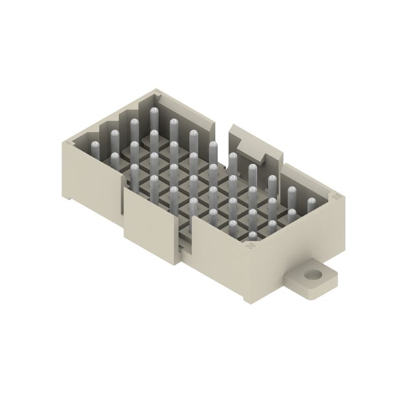 1446900000 - 36-Pole 5mm PCB Connector Plug with Flange, THT Soldering  (Pack of 10)