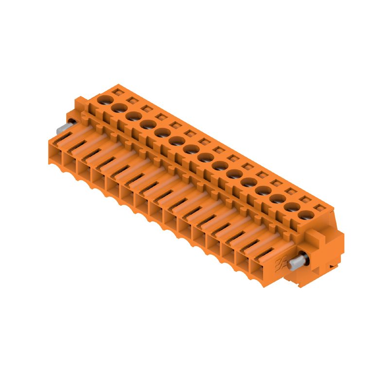 1606770000 - 3.50mm 15-Pole Female PCB Connector, 180° Angle  (Pack of 30)