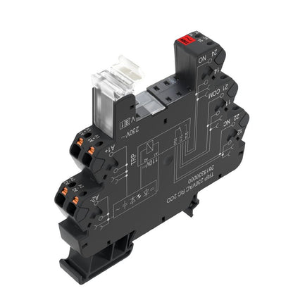 2681190000 - 230V AC Relay Socket with 10A Capacity and Push-In Connection  (Pack of 10)