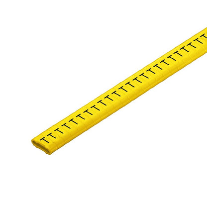 1568241520 - Yellow CableLine Markers for 1.3mm to 3mm Wire Sizes  (Pack of 500)