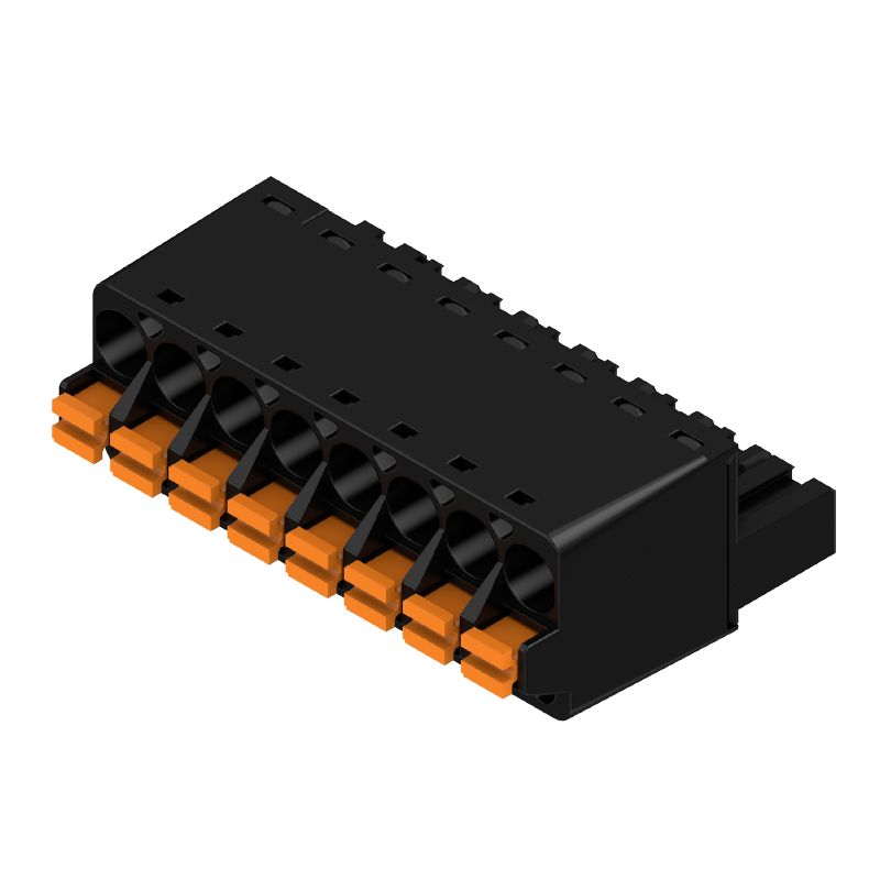 1017740000 - 5.00mm PCB Female Connector, 8 Poles, PUSH IN Design  (Pack of 42)