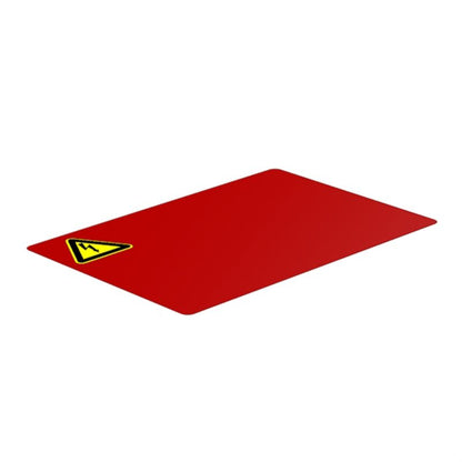 2817450000 - Self-Adhesive Red Vinyl Marker 60x89mm, RoHS Compliant  (Pack of 450)
