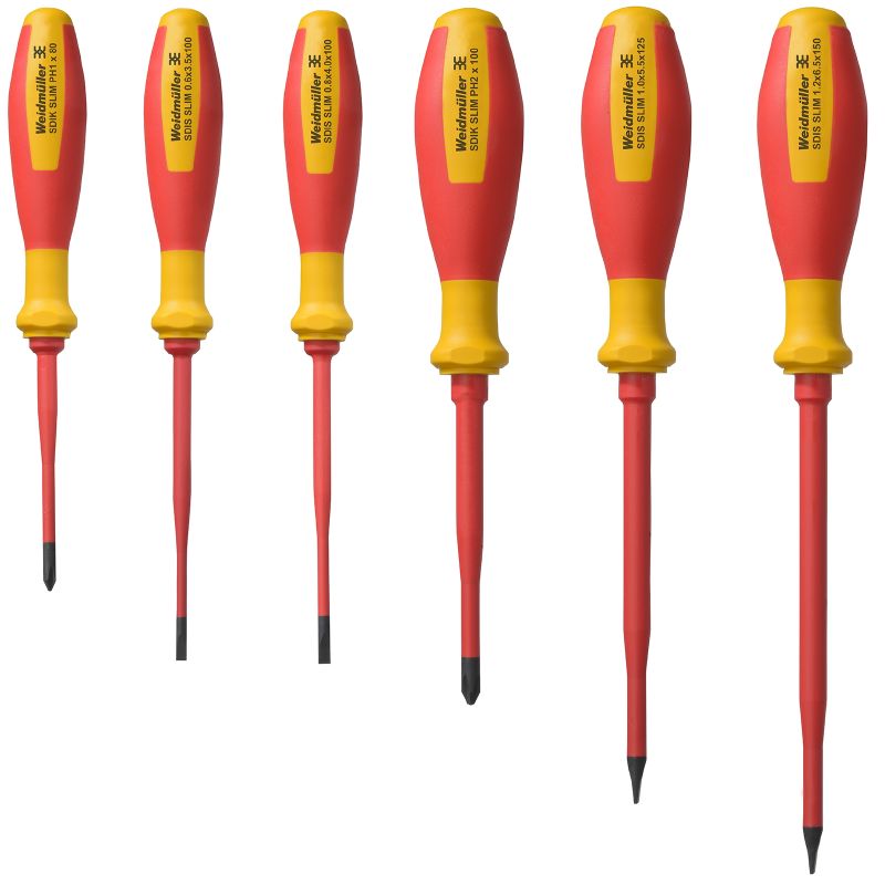 2749580000 - VDE-Insulated Precision Screwdriver Set for Tight Spaces