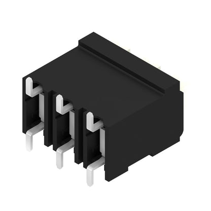 1473580000 - Black 5.00mm PCB Terminal, 3 Poles, 180° Orientation  (Pack of 180)