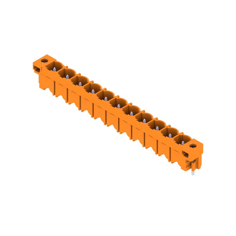 1141290000 - 11-Pole Male Header Connector with 7.62mm Pitch, Orange  (Pack of 18)