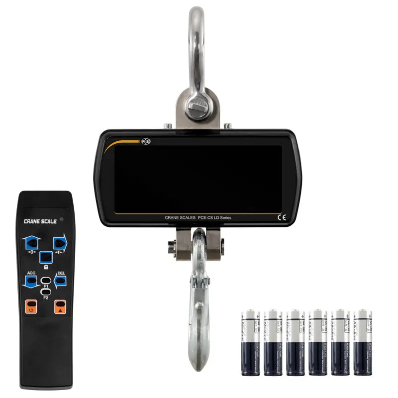 PCE-CS 500LD - Remote Control Crane Scale 0-500kg with ISO Certification