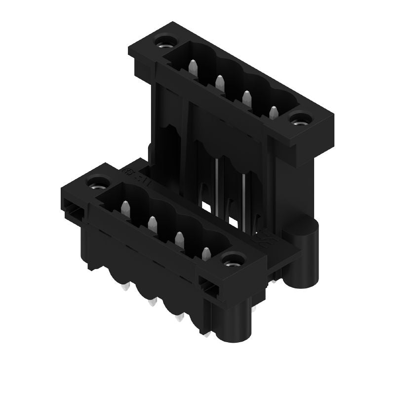 1829030000 - 5.08mm Black 8-Pole PCB Connector with 180° Elbow  (Pack of 36)