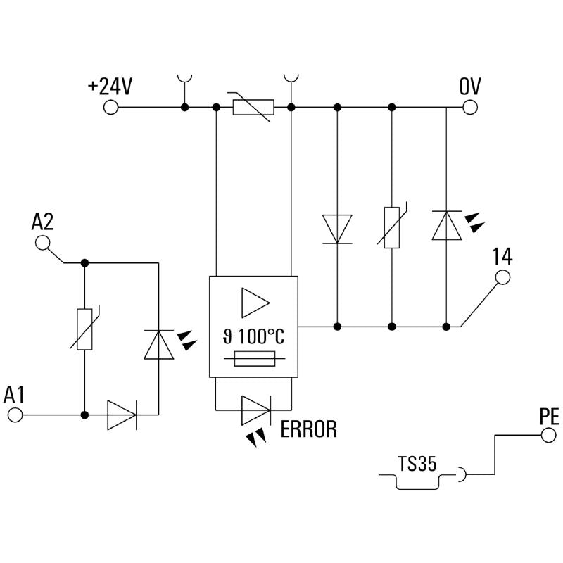 8937970000 - 24VDC Solid-State Relay, 2A, Easy Screw Connection